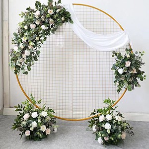 round grid backdrop