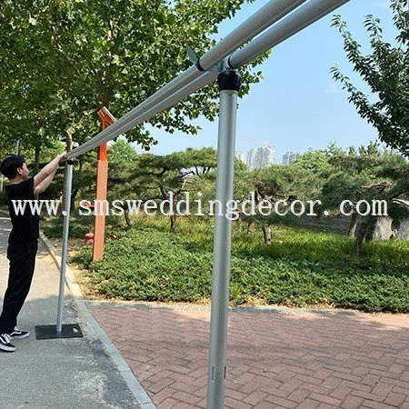 metal backdrop stand circle