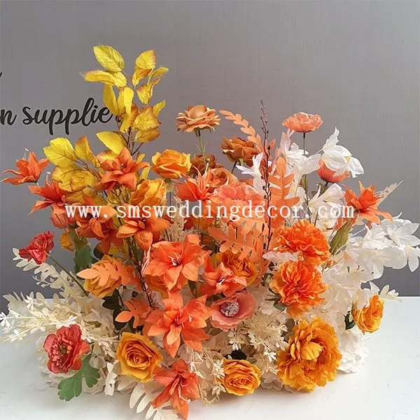 wedding aisle flower arrangements